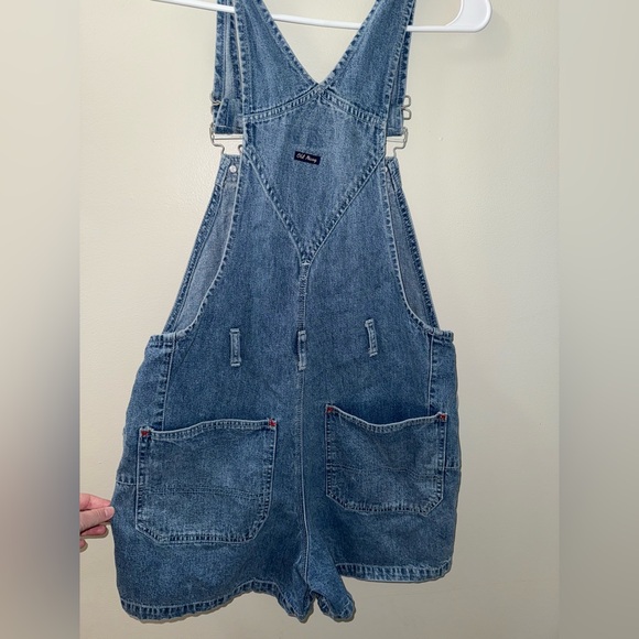Vintage Old Navy Overall Shorts - Picture 2 of 3